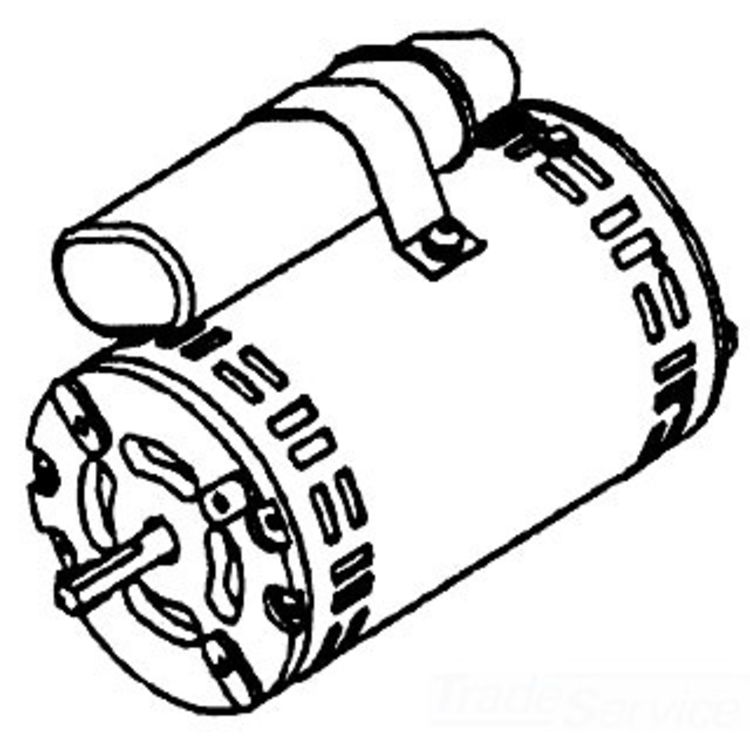 100V Induction Motor - Compact Design, 12" Length, 4" Height, 5" Width for Versatile Applications
