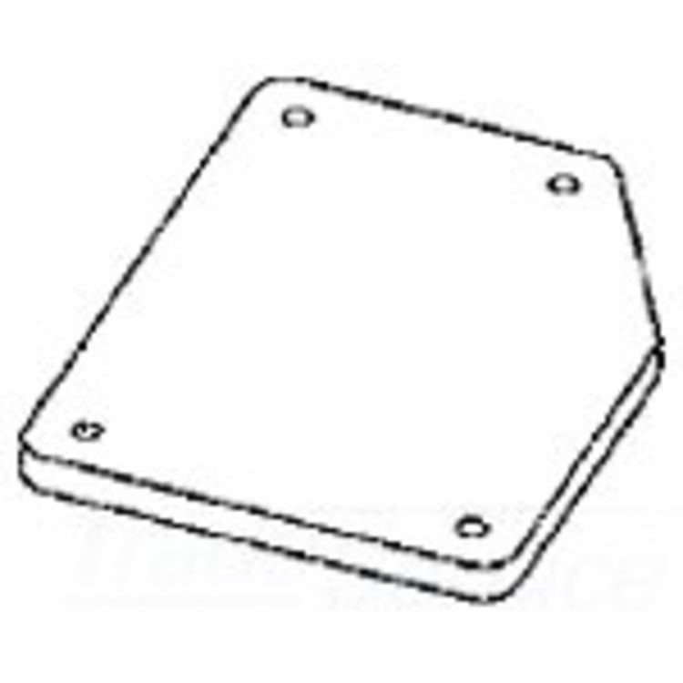 120V Junction Box Cover Plate - Durable, Easy Installation, Versatile Use
