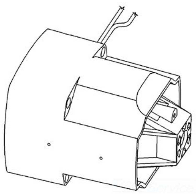 HC450 Motor Housing - Durable, High-Performance Replacement Part for Efficient Operation