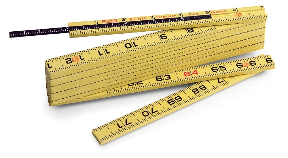 6' Fiberglass Rule - Durable, Lightweight, and Flexible Measuring Tool for Precision Work