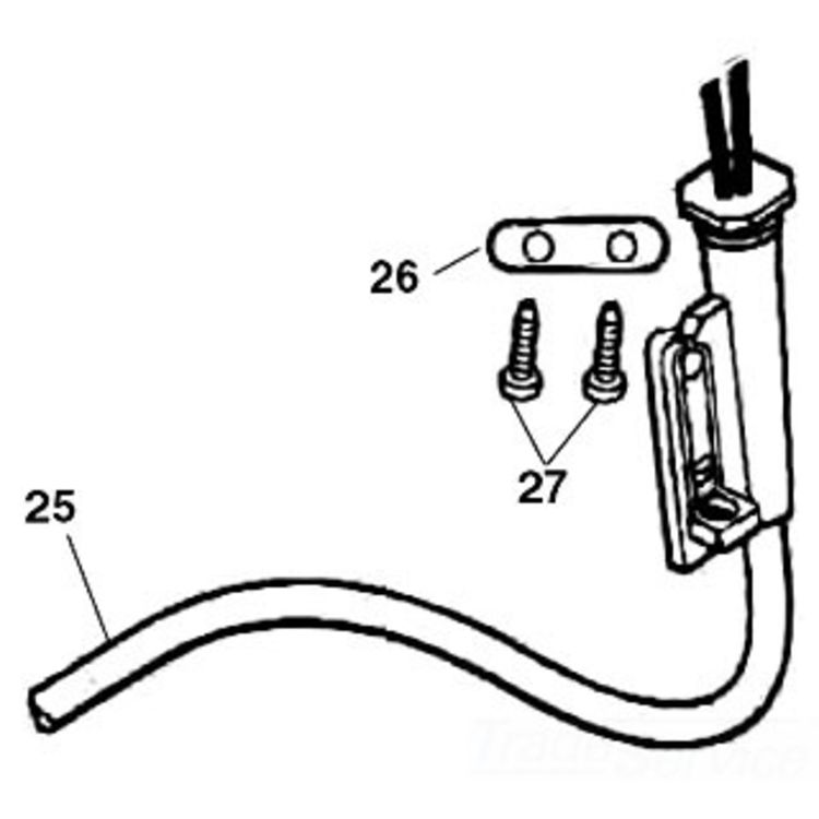 115V Copper Power Cord for K-39 Cleaner Series, Non-Impact Rated, 60 Hz