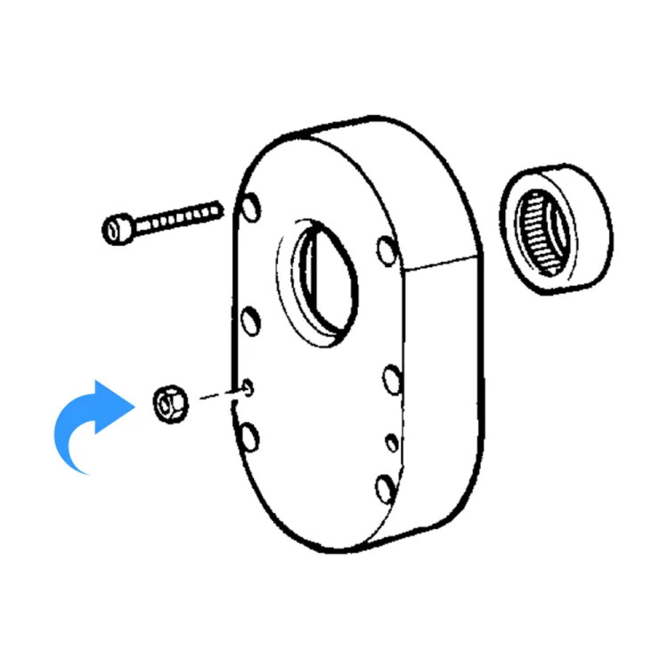 Hex Nut 8-32 - Durable Steel Fastener for Secure Connections and Versatile Applications