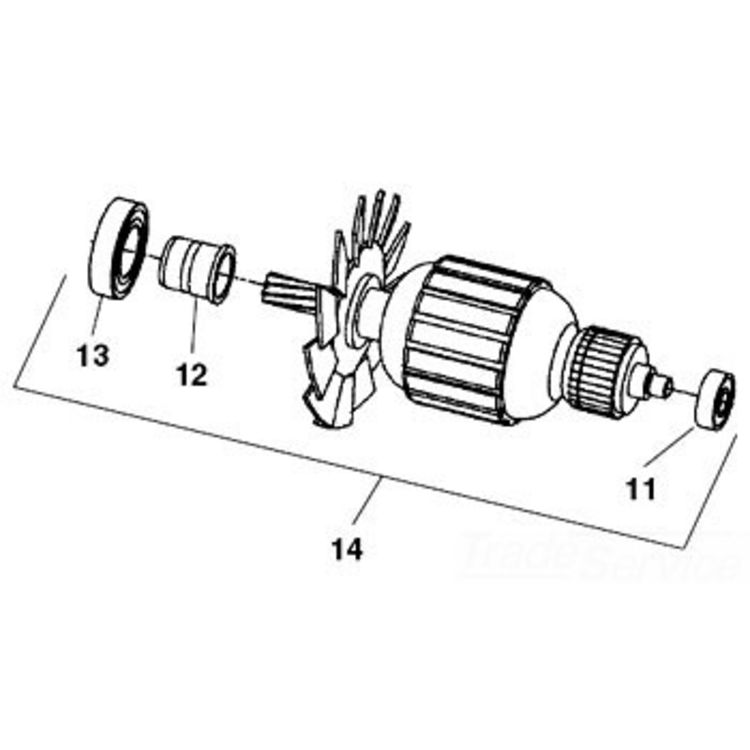 HC450 T2 Armature Sleeve - Durable, High-Performance Replacement Part