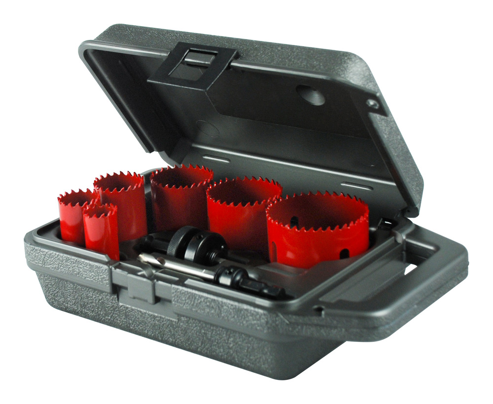 1249 Electric Hole Saw Kit - Versatile Cutting Tool for Precision Drilling