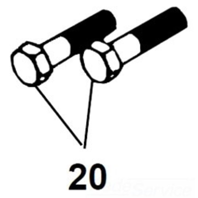 Hex Bolt 3/8"-16 x 1-3/4" - Durable Steel Fastener for Secure Connections