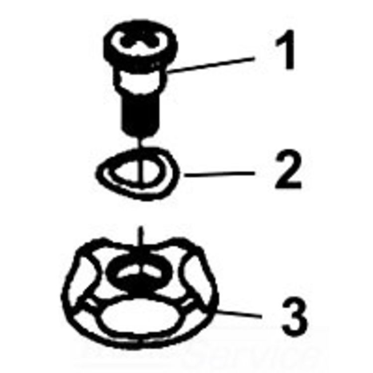 Reversing Cap Assembly with Screw - Durable, Easy Installation, Reliable Performance