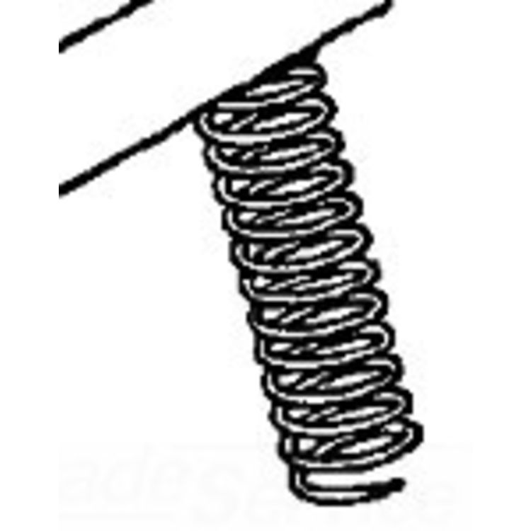 8.5" Heavy-Duty Spring - Durable, Compact Design for Versatile Applications