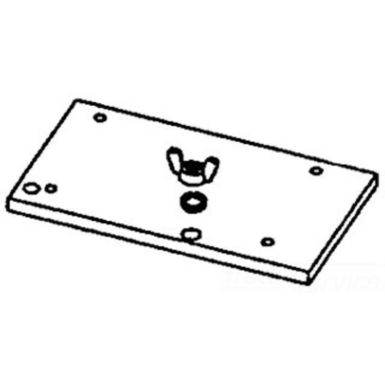 120V/230V Mounting Plate for Secure Electrical Connections and Easy Installation