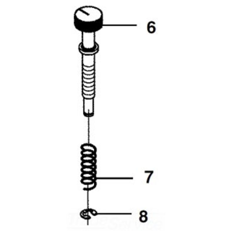 Spring Set, PK2 - Durable Replacement Springs, Package of 2 for Reliable Performance