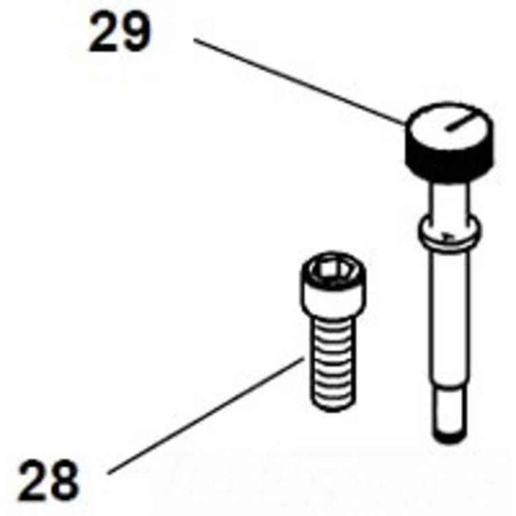 Socket Head Cap Screw Set - Pack of 4, Durable and Reliable Fasteners