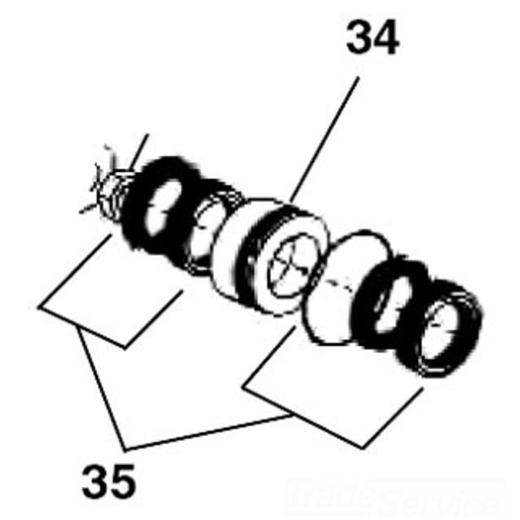 Plunger Seal Kit for Kj1750 - Durable, Reliable, Easy to Install Replacement Part