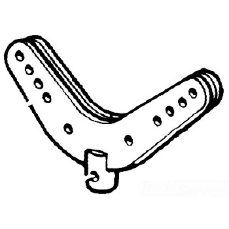 Heavy-Duty Roller Bracket for Secure Mounting and Easy Adjustments