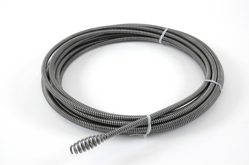 C-22 50' x 5/16" Cable with Drop Head Auger for Efficient Drain Cleaning