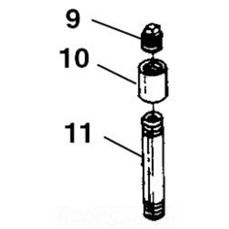 1/8" Pipe Coupling - Durable Brass Connector for Secure Plumbing Applications