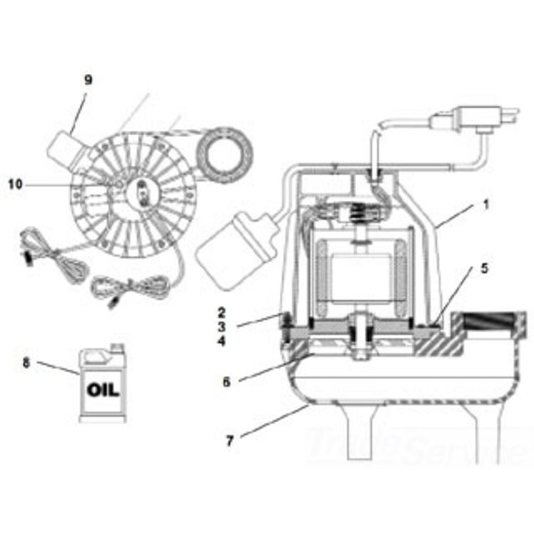 #10 Split Lock Washer - Durable, Secure Fastening for Reliable Performance