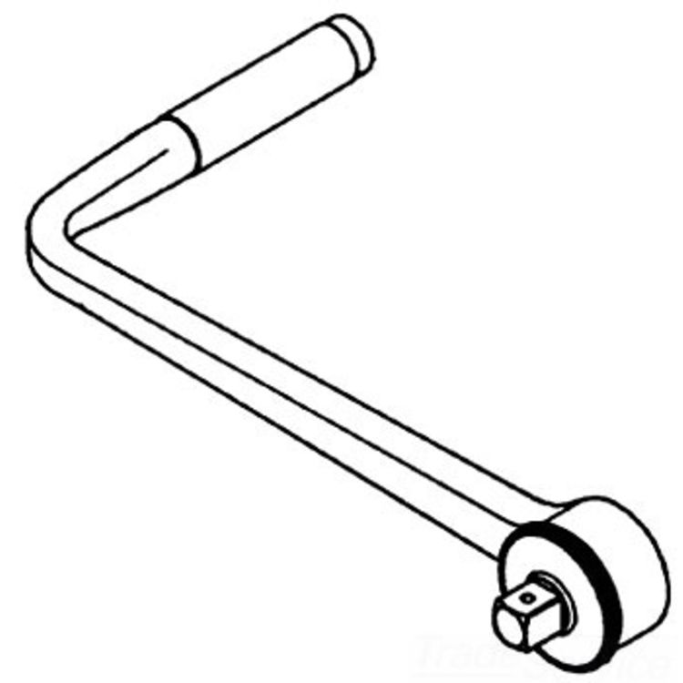 1/2" Drive 90-Degree Ratchet - Durable, High Torque, Precision Engineering Tool