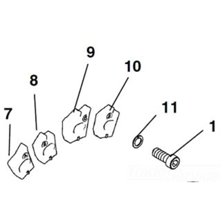 Block, Position B - Durable Tool Accessory for Precision Alignment and Support