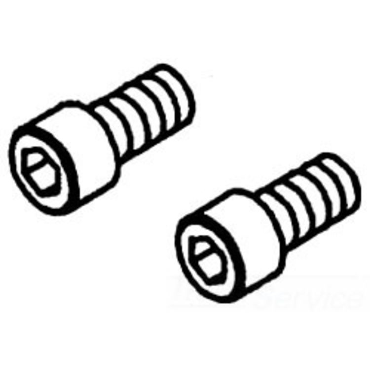 1/2"-13 x 1" Heavy-Duty Screws, Pack of 3 for Secure Fastening