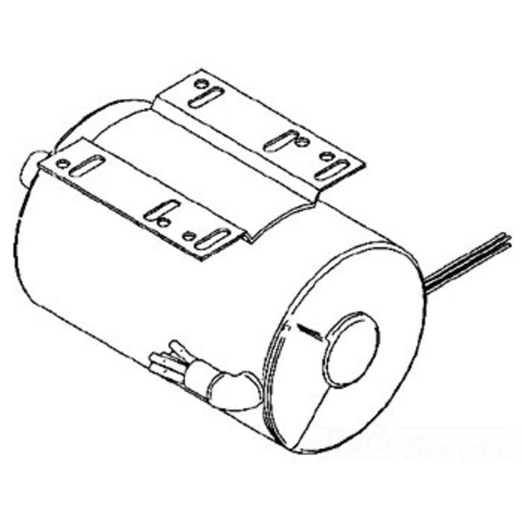 120V 60Hz 2HP Heavy-Duty Electric Motor for Reliable Performance and Power