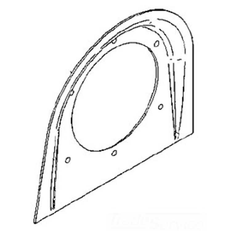 Rear Filler Plate - Durable, Precision Fit for Enhanced Performance