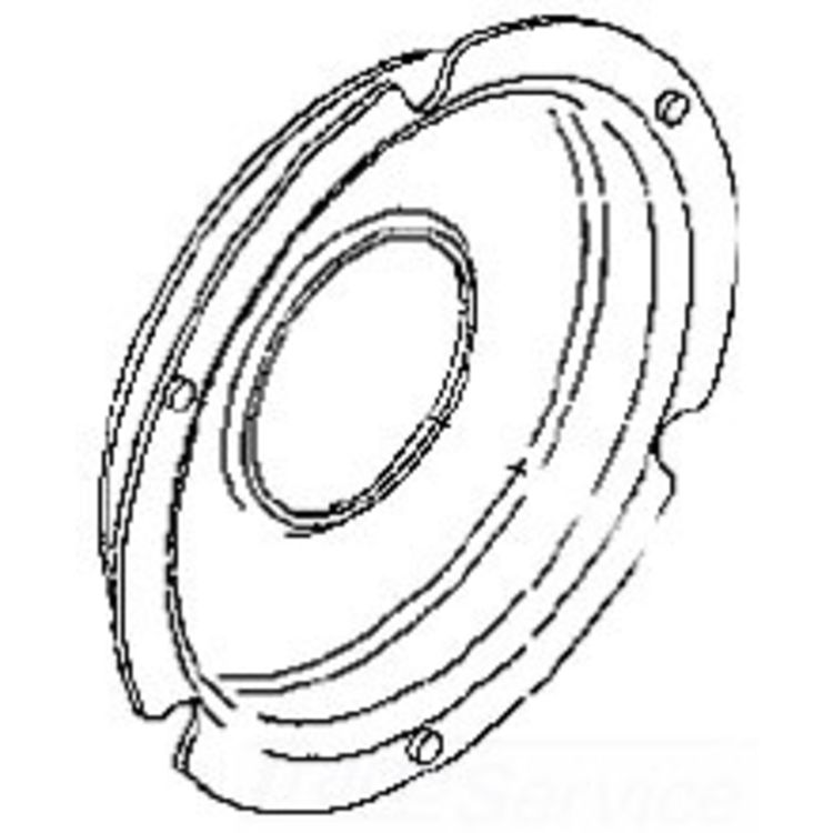Rear Cover - Durable Protection for Your Equipment, Easy Installation, Reliable Fit