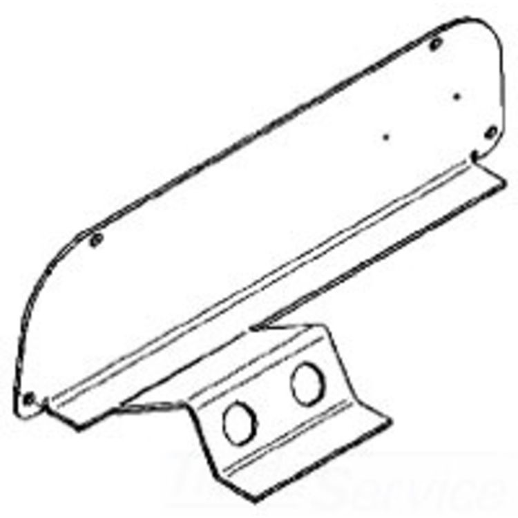 Lower Back Cover - Durable Replacement Part for Enhanced Equipment Performance