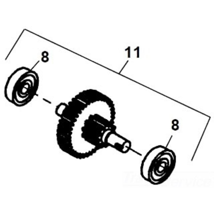 1st Intermediate Gear Assembly - Precision Engineered Replacement Gear