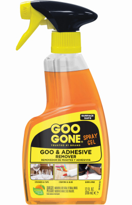 Goo Gone 12oz Citrus Gel Cleaner - No Drip Formula for Stains & Messes