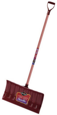 21" Poly Snow Pusher