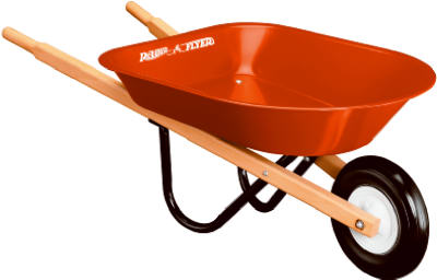 Mini Toy Wheelbarrow