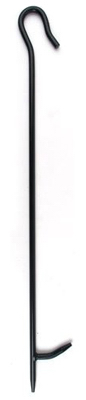 30" BLK Fireplace Poker