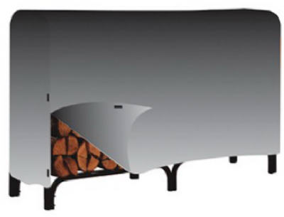8' BLK Vinyl Rack Cover