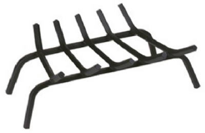 23" BLK WI Fire Grate