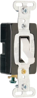 15A WHT SP TOG Switch