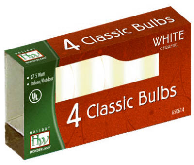 HW4PKWHT Cera Cand Bulb