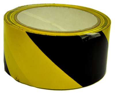 2"x54' YEL/BLK FLR Tape