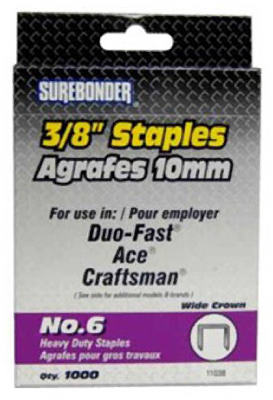 #6 3/8" HD Staple
