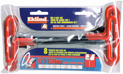 8PC T-Handle HexKey Set