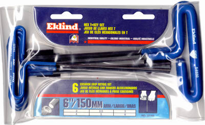 6PC T-Handle HexKey Set