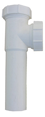 1-1/2x7 WHT Drain Tee