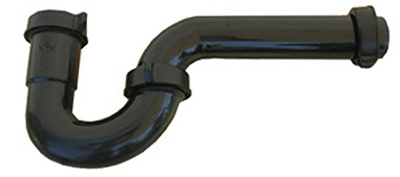 1-1/2" BLK Plas P Trap