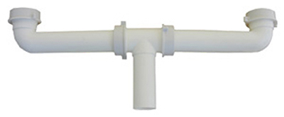 1-1/2x16 WHT CTR Drain