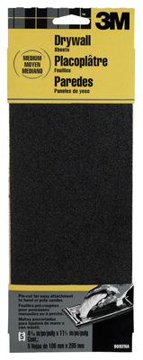 5PK MED Dry Sandpaper