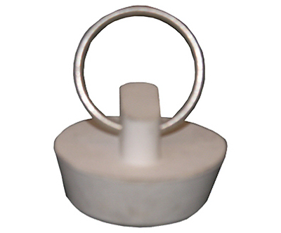 1" WHT Sink Stopper