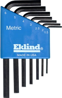 7PC MET Hex-L Key Set