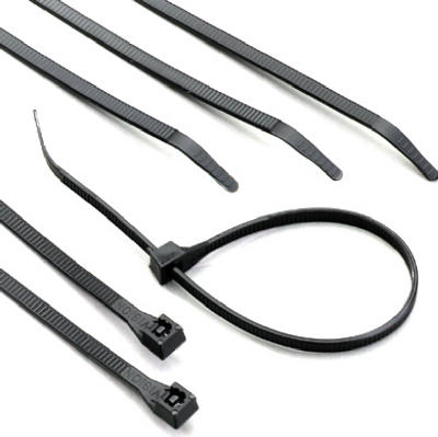 8PK 14" BLK Cable Tie