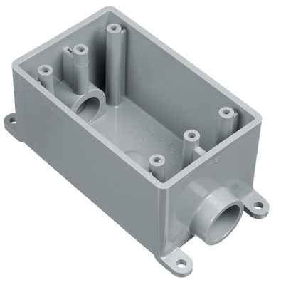 1/2" PVC FSC 1G Box