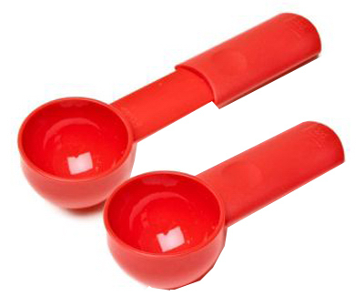 RED Coffee Meas Scoop