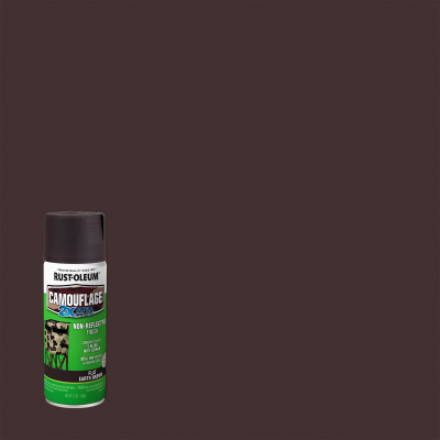 12OZ Camo BRN Spr Paint