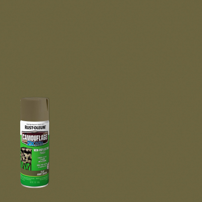 12OZ Army GRN Spr Paint